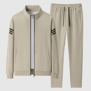 Conjunto casual de otoño e invierno: cárdigan, sudadera con capucha y pantalones