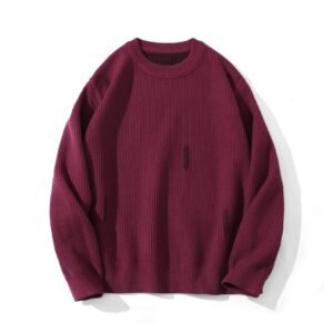 Suéter de Punto Bordado para Hombre