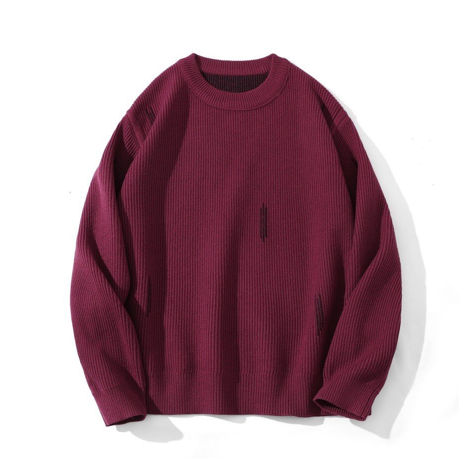 Suéter de Punto Bordado para Hombre