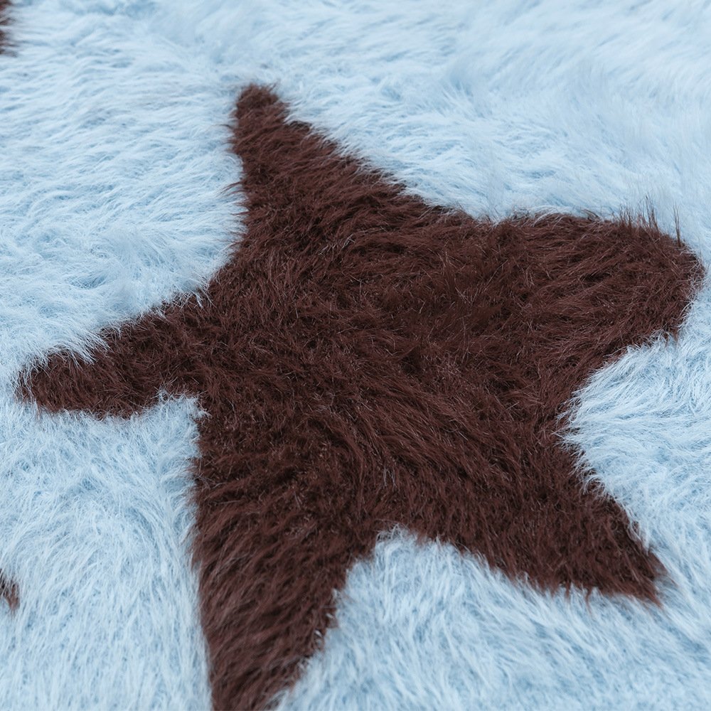 Camisa de punto jacquard con estrellas - Imagen 4