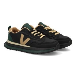 Zapatilla deportiva con diseño moderno y suela dentada