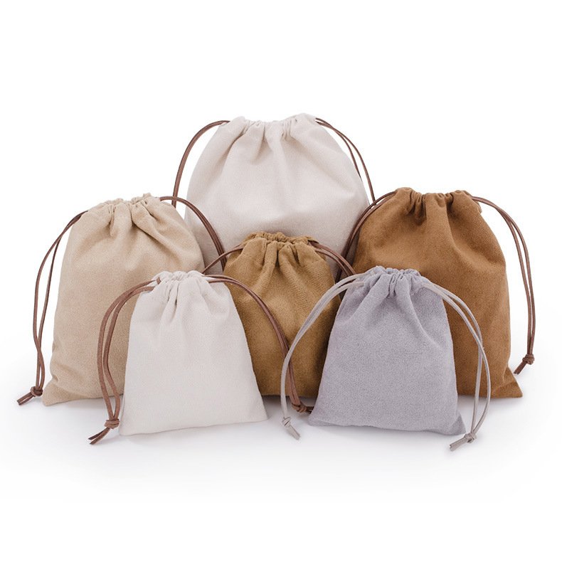 Bolsa de almacenamiento con cordón, bolsa de terciopelo