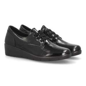 Zapatos de mujer de estilo casual con acabado brillante
